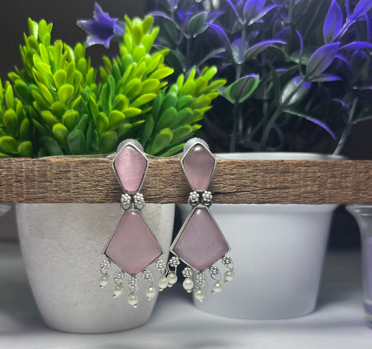 Ethnic Stone Dangler